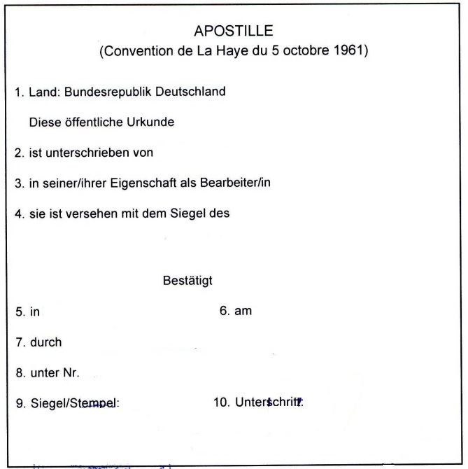 Apostille